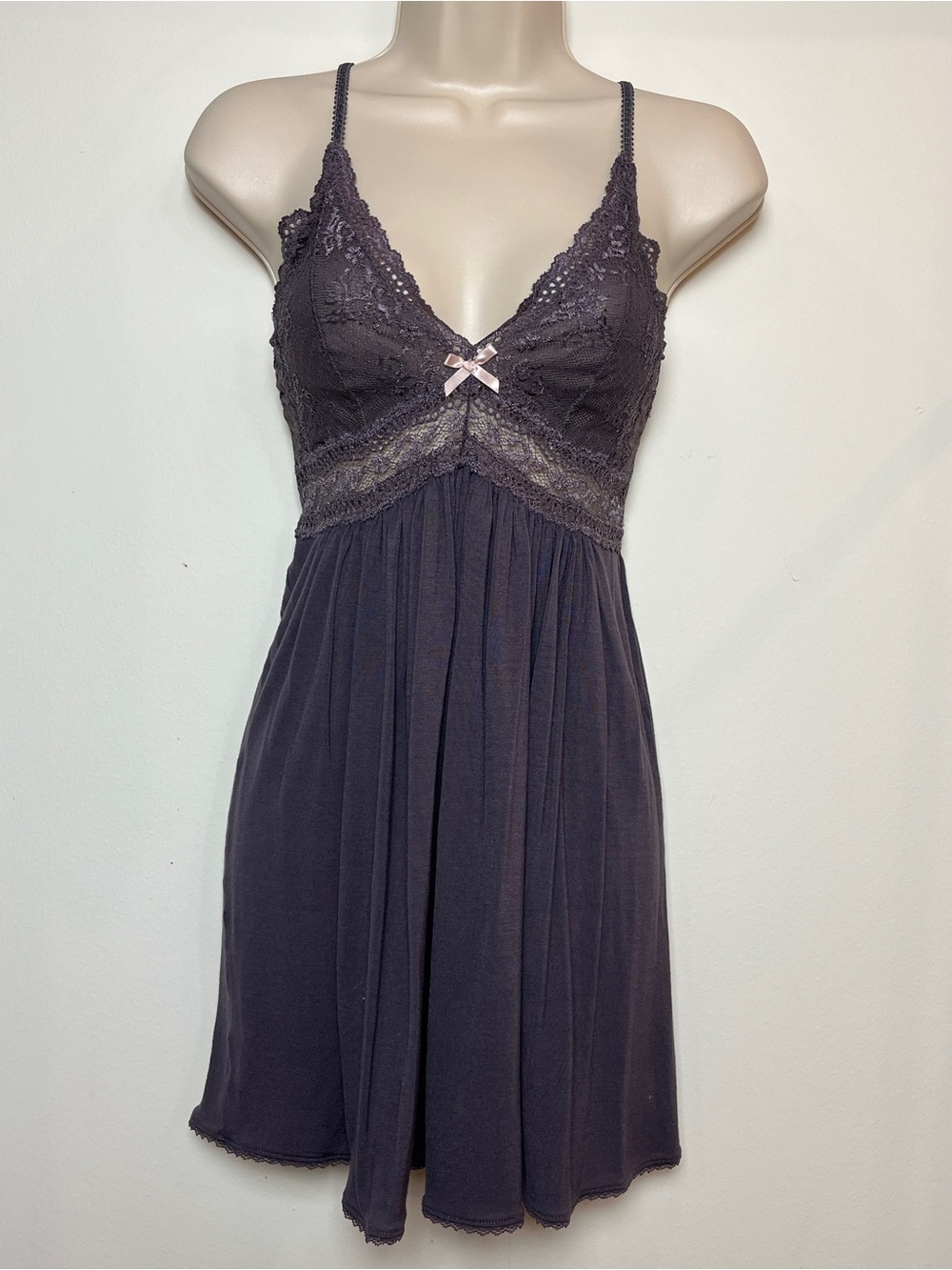 Eberjey Lace Nightgown Chemise Dress Pajamas Romantic Sleepwear